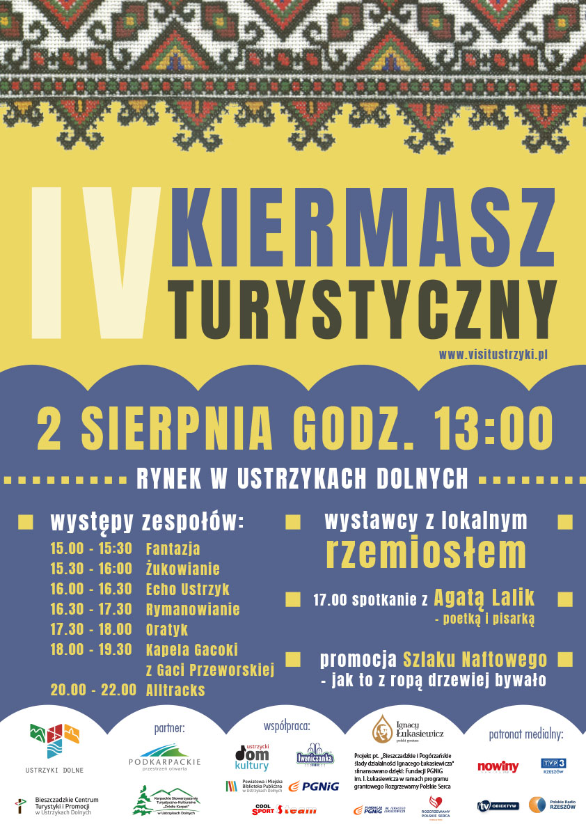 PLAKAT IV KIERMASZ TURYSTYCZNY